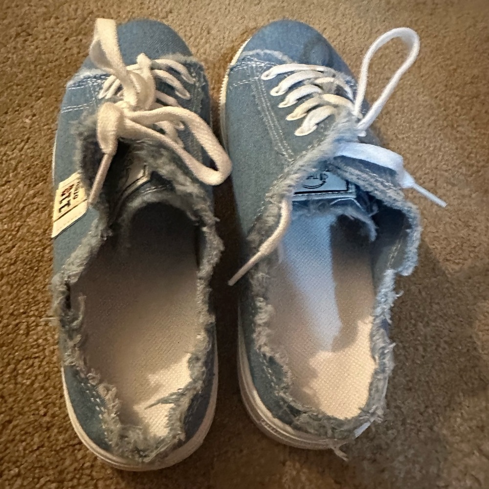 110 Denim Mule Sneakers size 8.5 - Picture 5 of 9